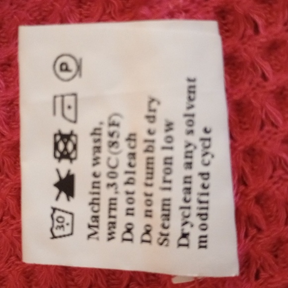 DEEP PINK SHORT SLEEVE TOP, GREAT BUTTONS, LIGHT WAFFLE WEAVE, SZ M. NWOT - Picture 8 of 8